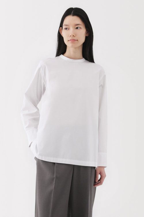 Women’s Easy-Dry Broadcloth Long Sleeve Blouse
