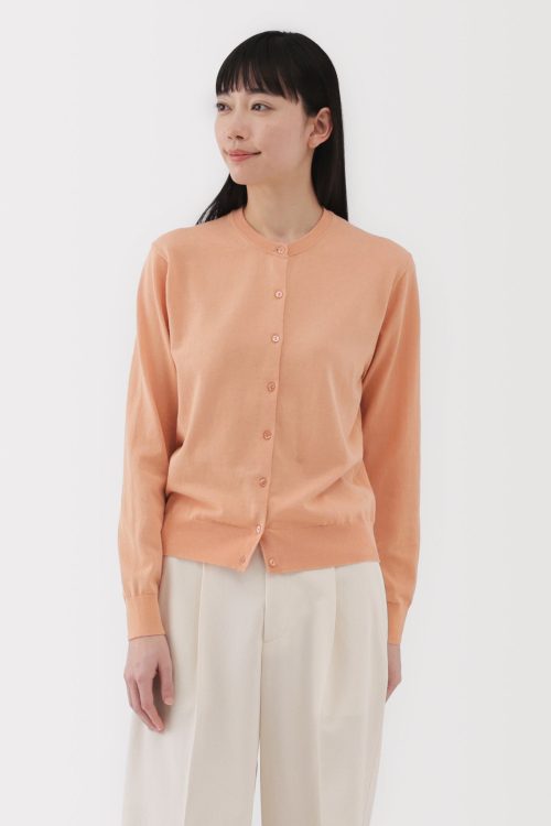 Women’s High Twisted Crew Neck Cardigan