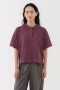 Women's Light Knit Short Sleeve Polo Jumper