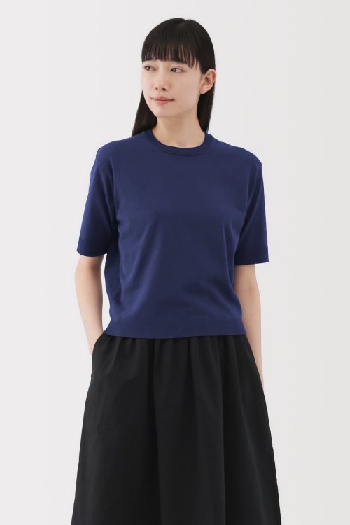 Women’s High Twisted Half Sleeve Sweater